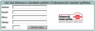 case study ČMSS - mailový formulář